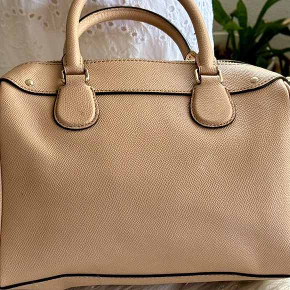 Coach Bennett Satchel Crossbody in Tan Leather - Picture 3 of 12